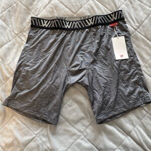 Gray Men's LVW Boxer Briefs